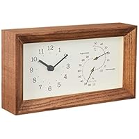 Amazon.co.jp: レムノス 掛け置き 温湿度計 アナログ フレーム